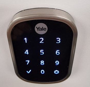 a yale thermostat with the yale clock on it
